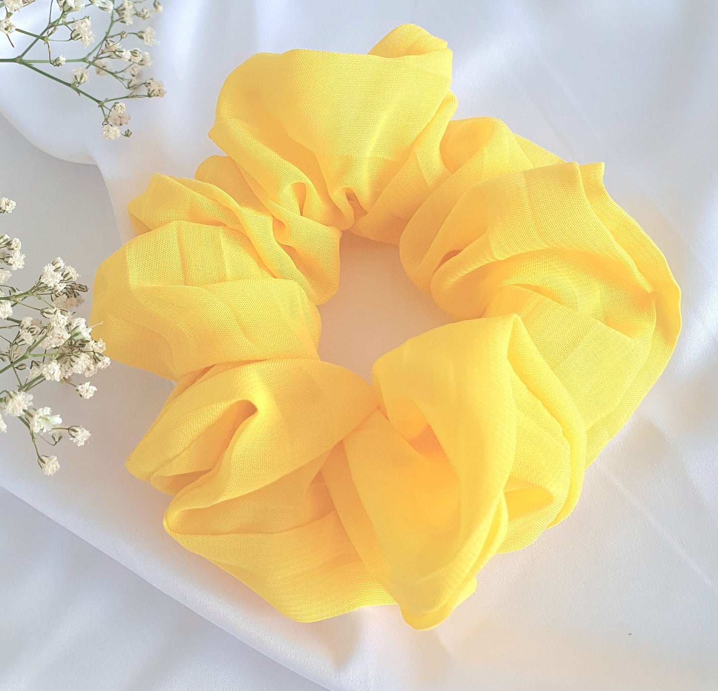 Chouchou fluide Jaune - Mlle ChouChou