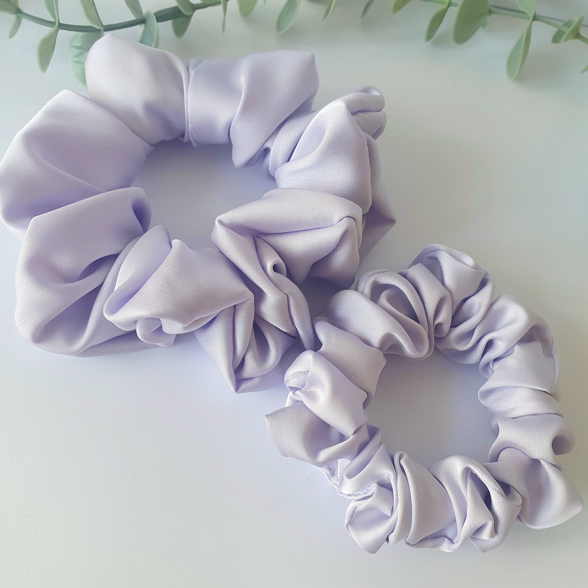 Chouchou Satin Lilas - Mlle ChouChou
