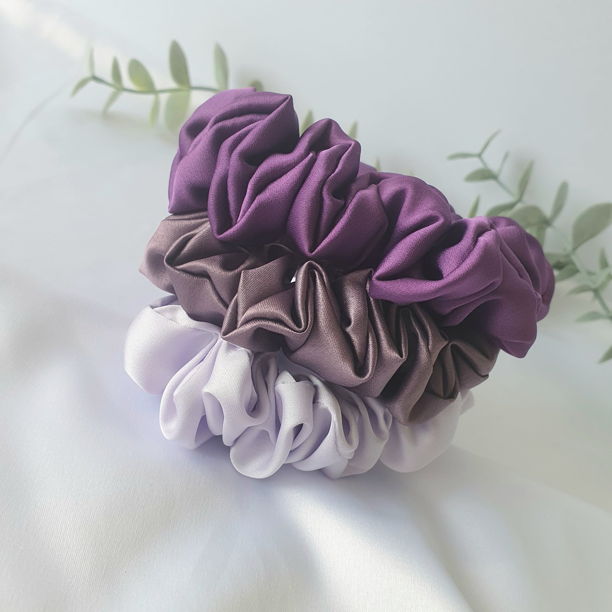 Chouchou Satin Violet - Mlle ChouChou