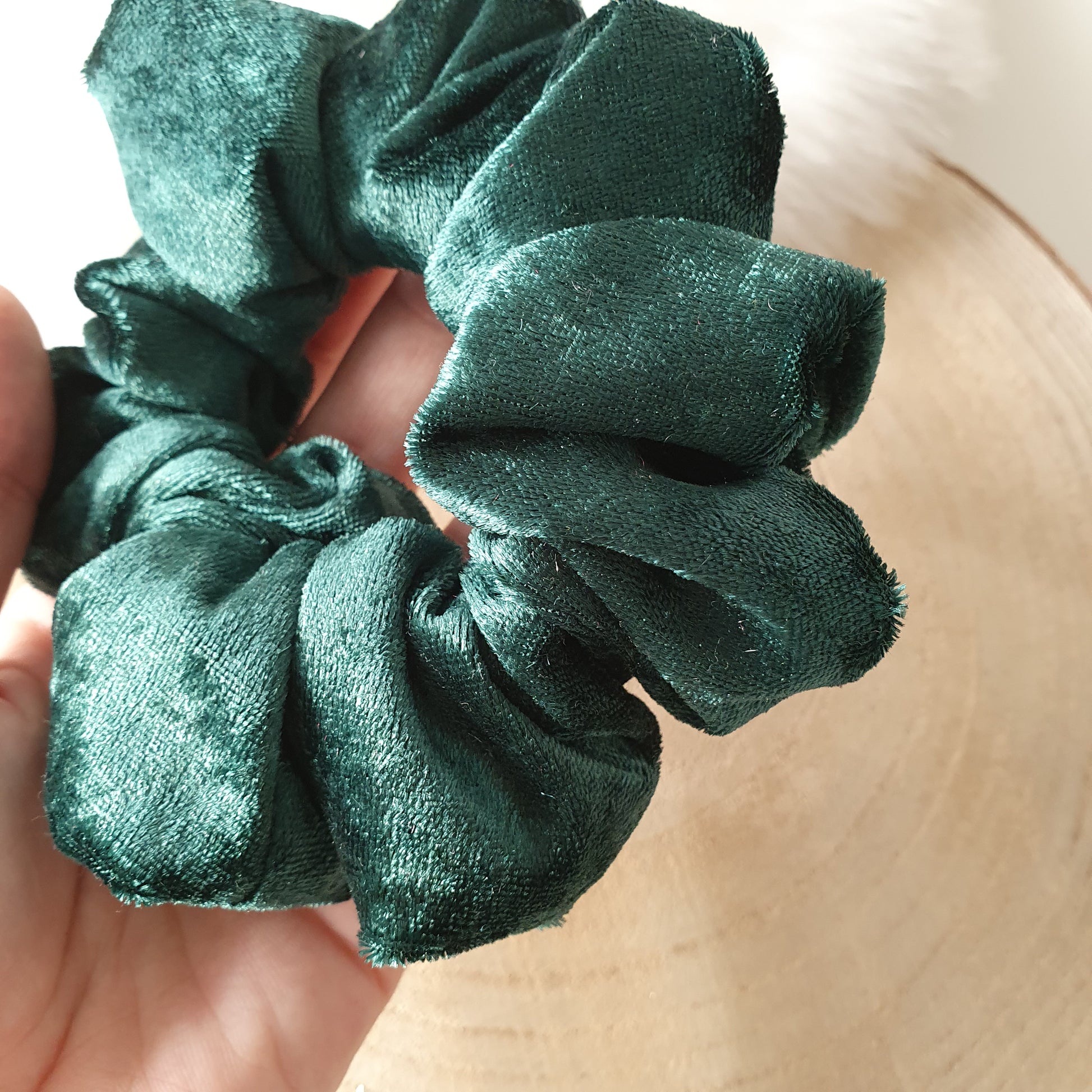 ChouChou velours Vert Sapin - Mlle ChouChou