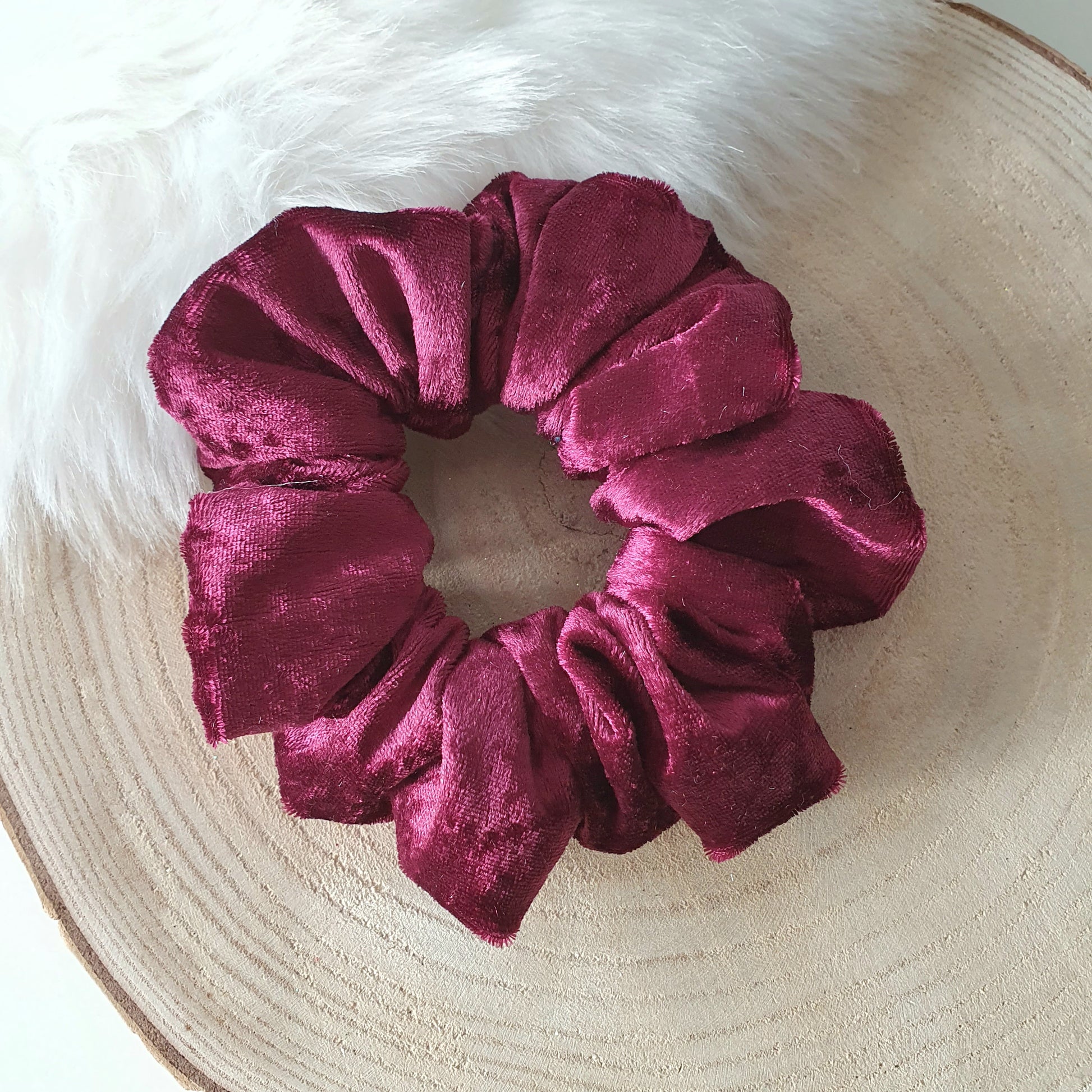 ChouChou velours Bordeaux - Mlle ChouChou