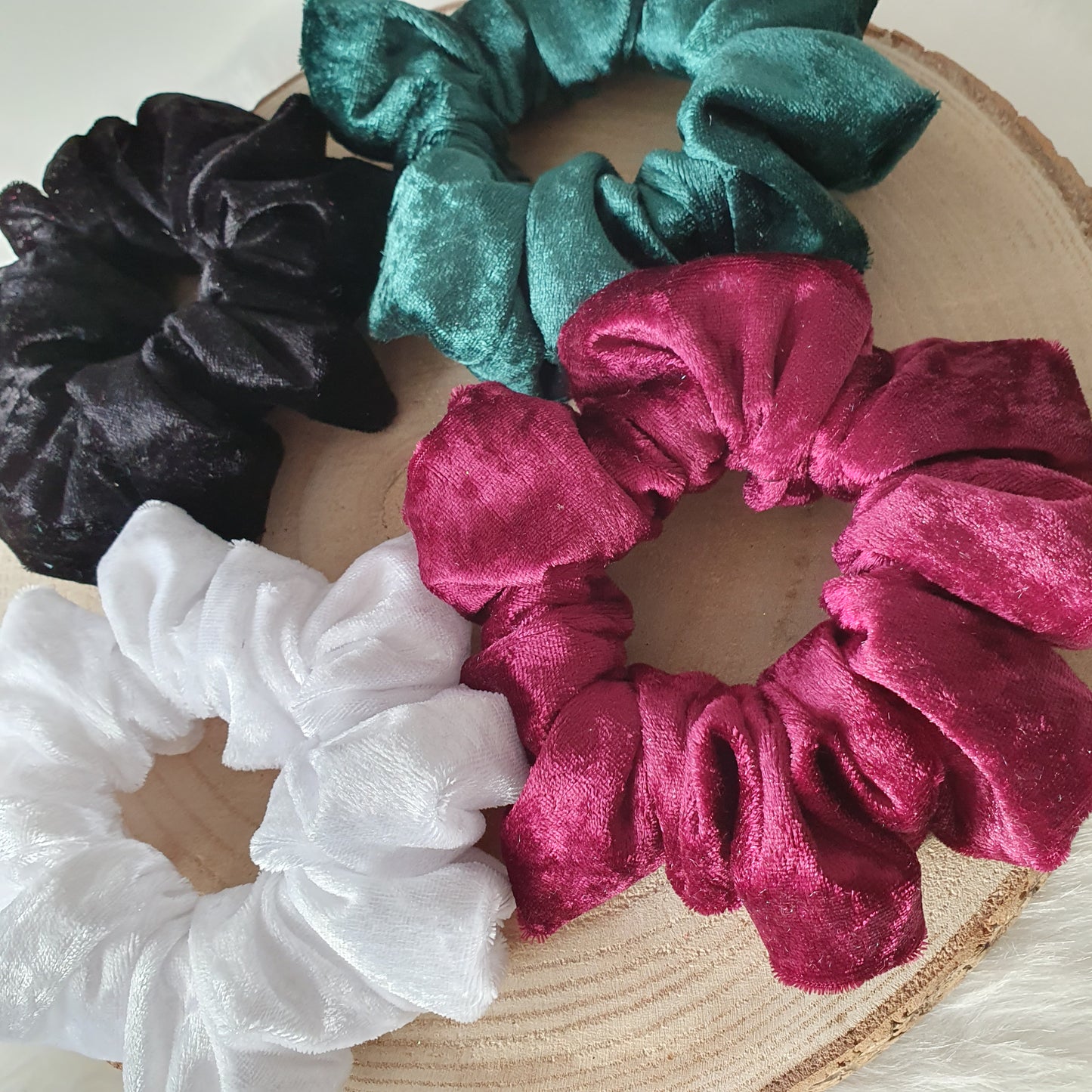 ChouChou velours Vert Sapin - Mlle ChouChou