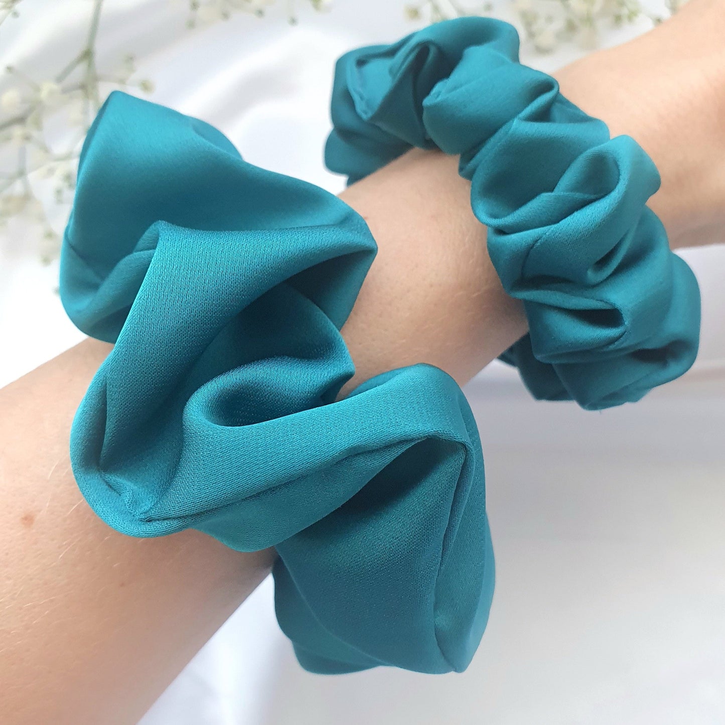 Chouchou Satin Bleu - Mlle ChouChou