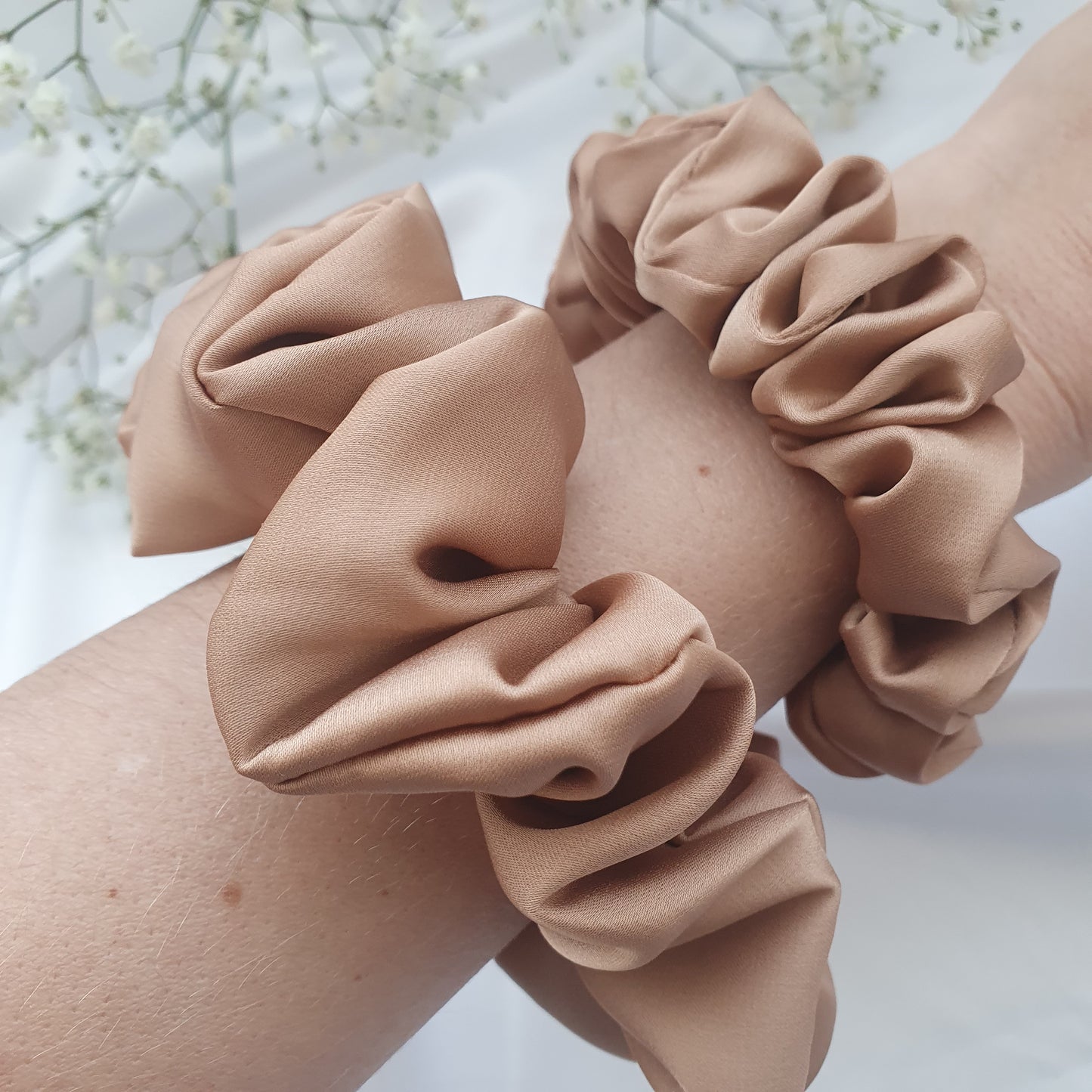 Chouchou Satin Caramel - Mlle ChouChou