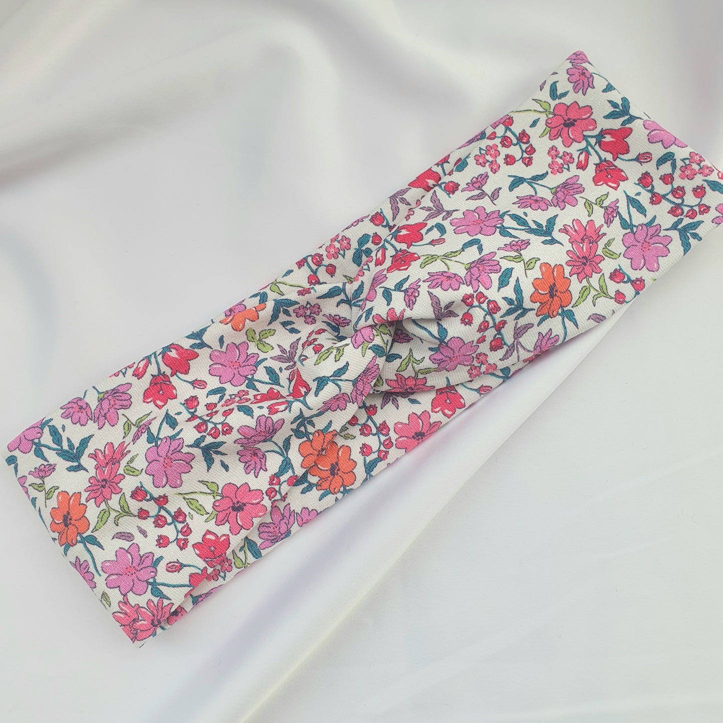 Bandeau Fleur rose - Mlle ChouChou