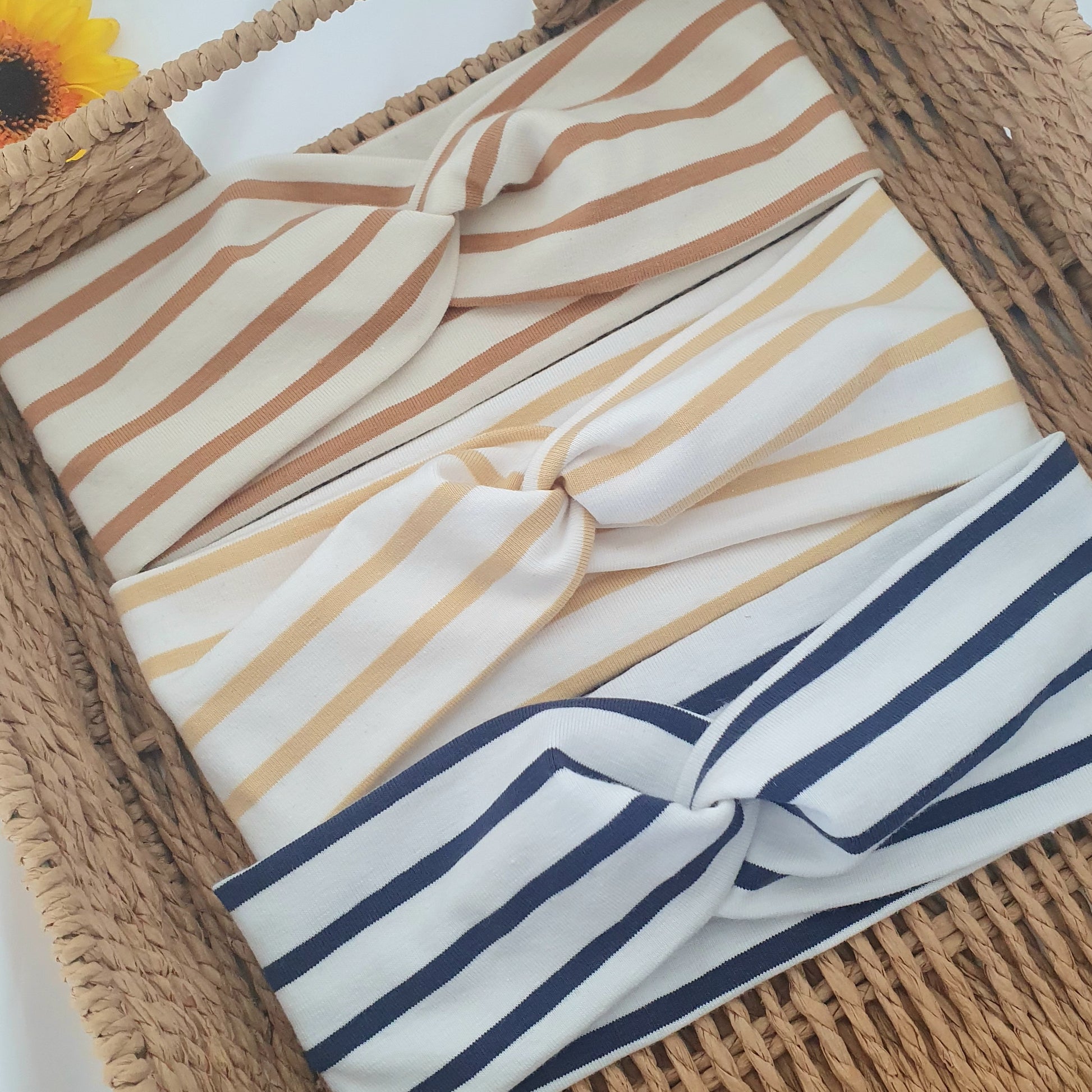 Bandeau Headband marinière - Mlle ChouChou