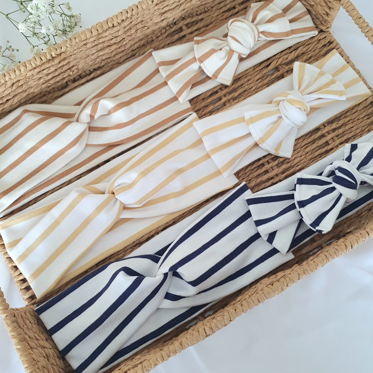 Bandeau Bébé Marinière - Mlle ChouChou