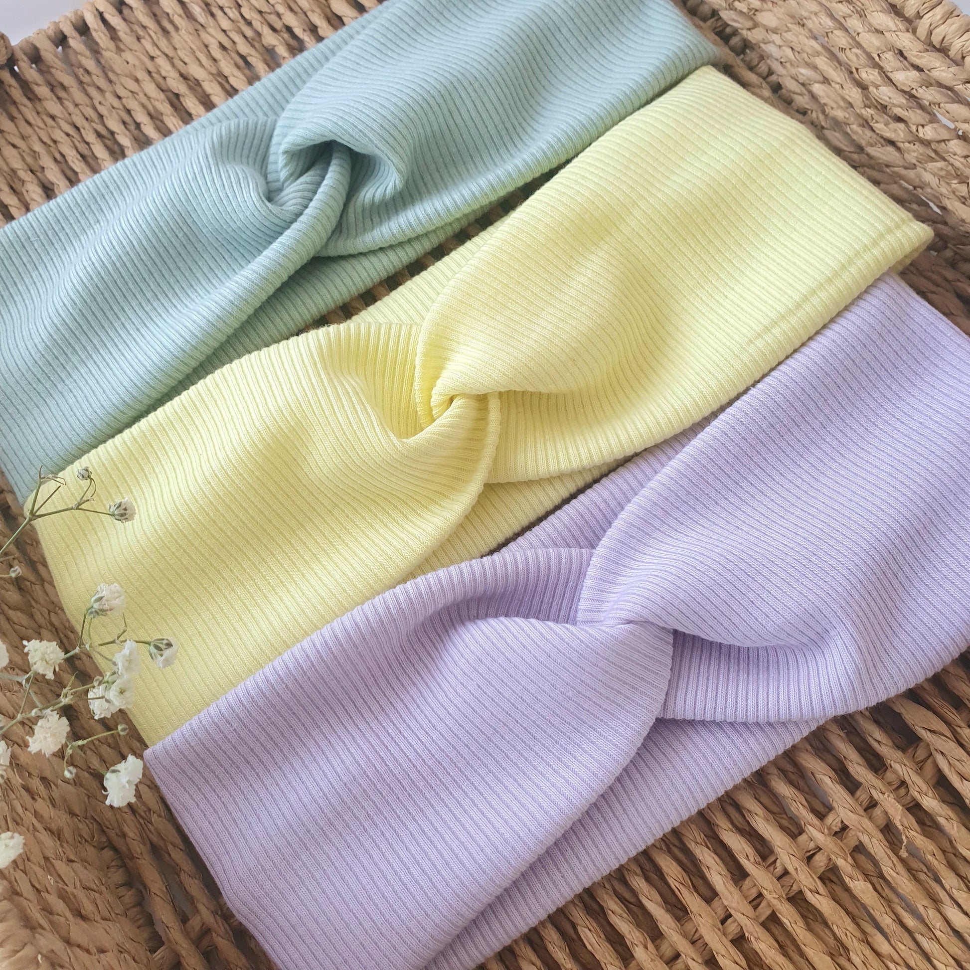 Bandeau Headband côtelé fin - Mlle ChouChou