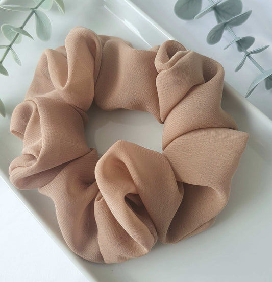 Chouchou mousseline Beige - Mlle ChouChou