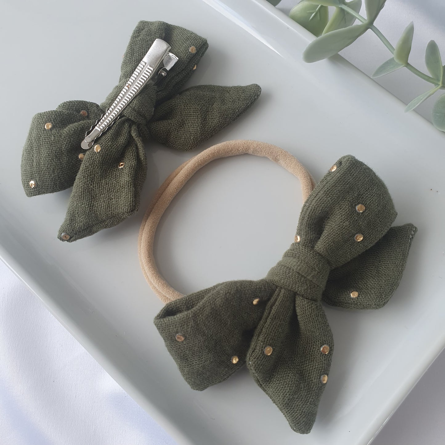 Nœuds Noué 32 couleurs aux choix - Mlle ChouChou