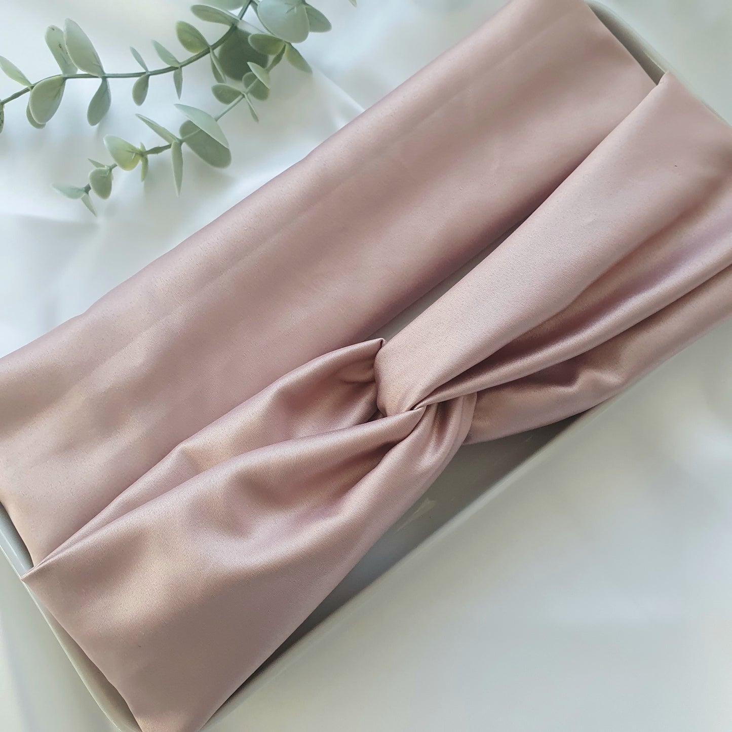 Bandeaux Satin plat ou croisé couleurs aux choix - Mlle ChouChou