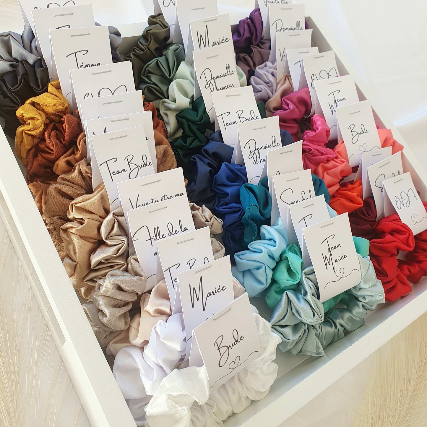 Mini Chouchou Satin Mariage - Mlle ChouChou