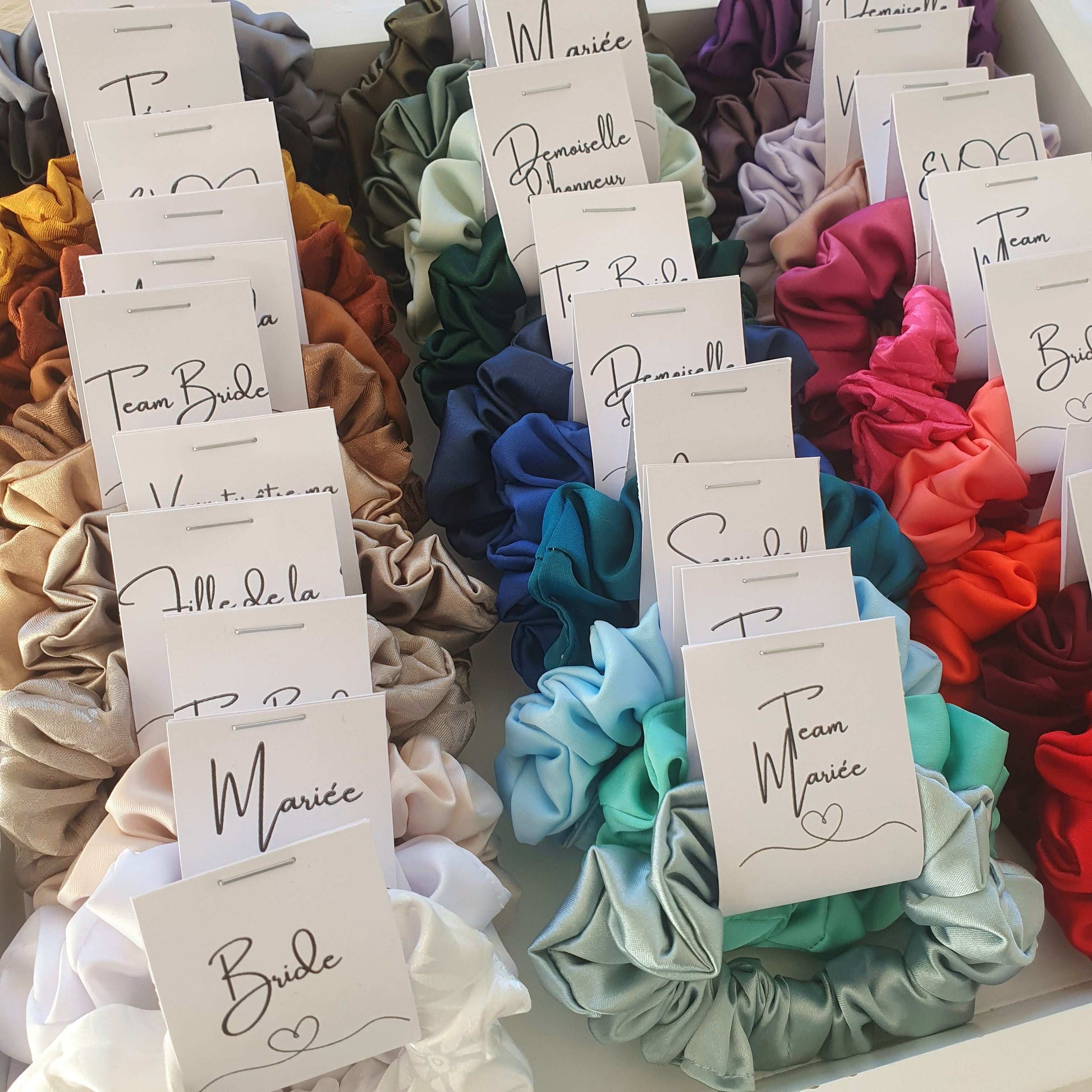 Mini Chouchou Satin Mariage - Mlle ChouChou