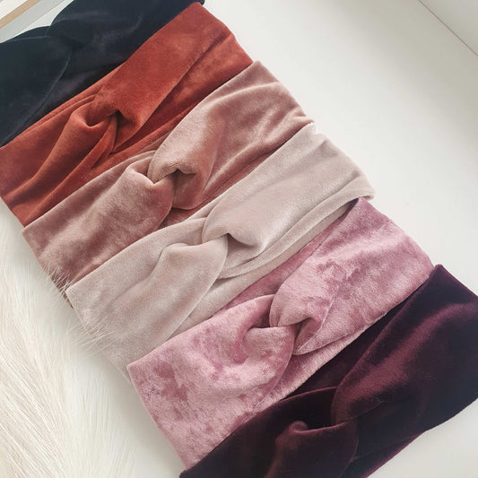 Bandeaux velours - Mlle ChouChou