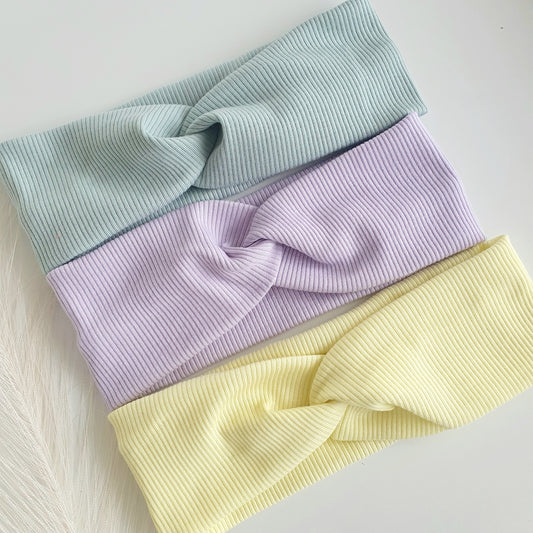 Bandeau Headband côtelé fin - Mlle ChouChou