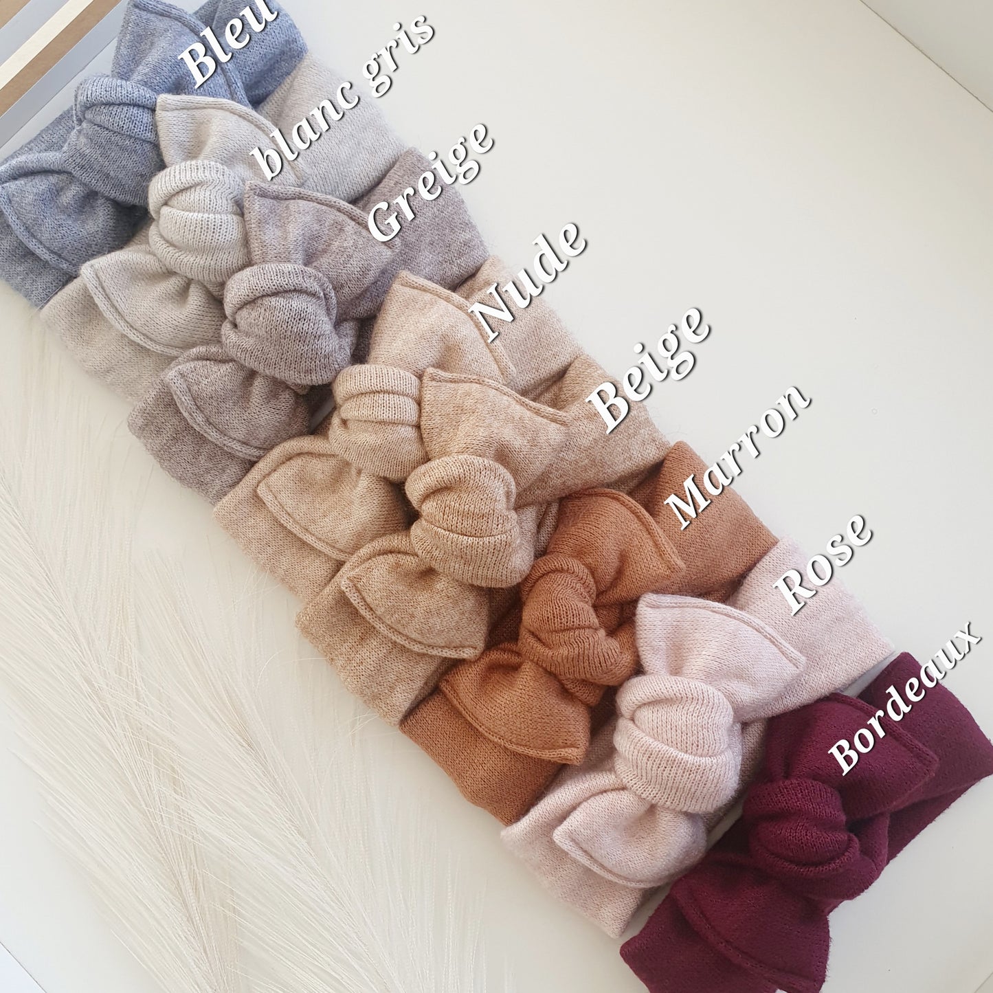 Bandeau Bébé Laine - Mlle ChouChou