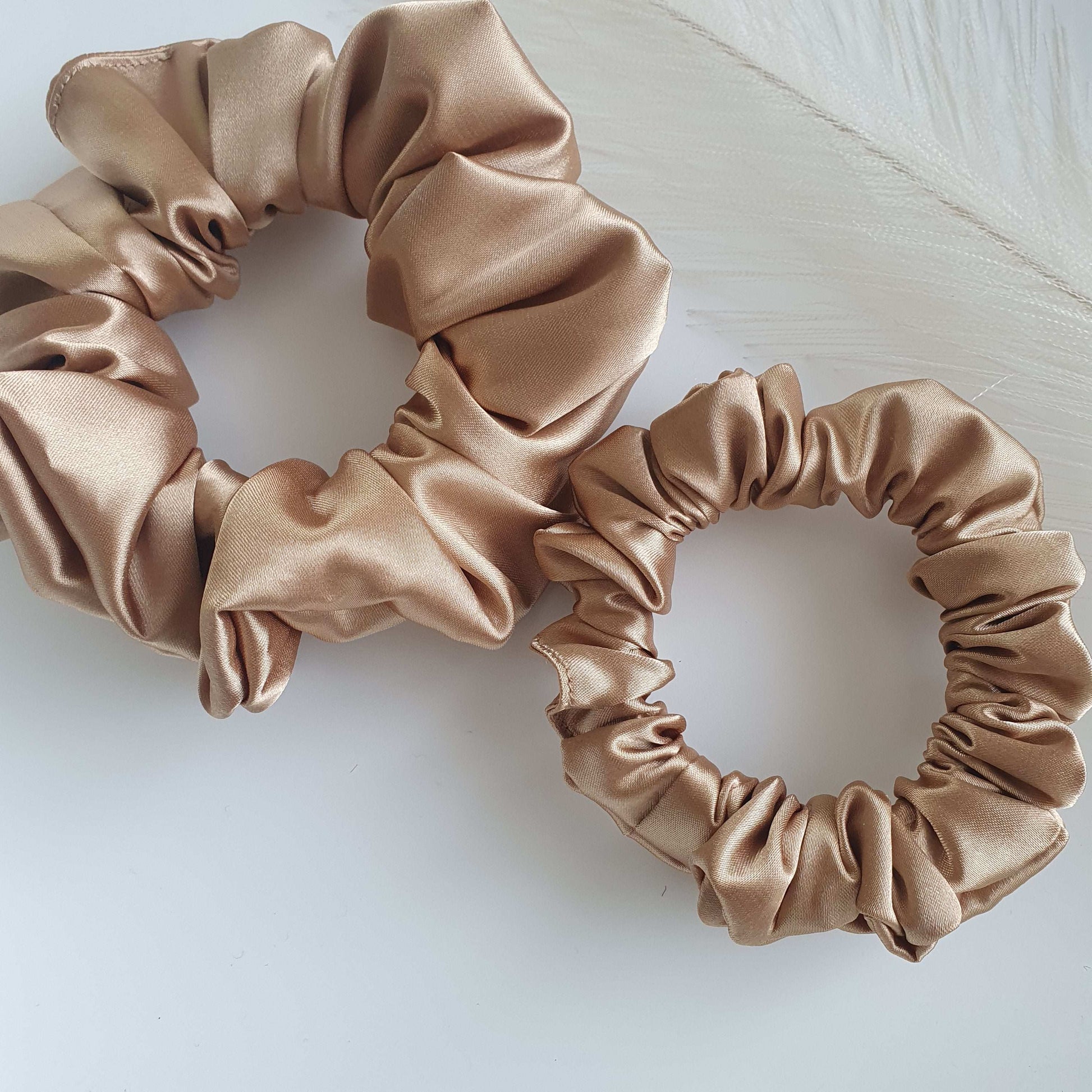 Chouchou Satin Doré - Mlle ChouChou