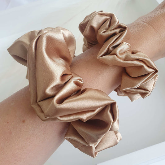 Chouchou Satin Doré - Mlle ChouChou
