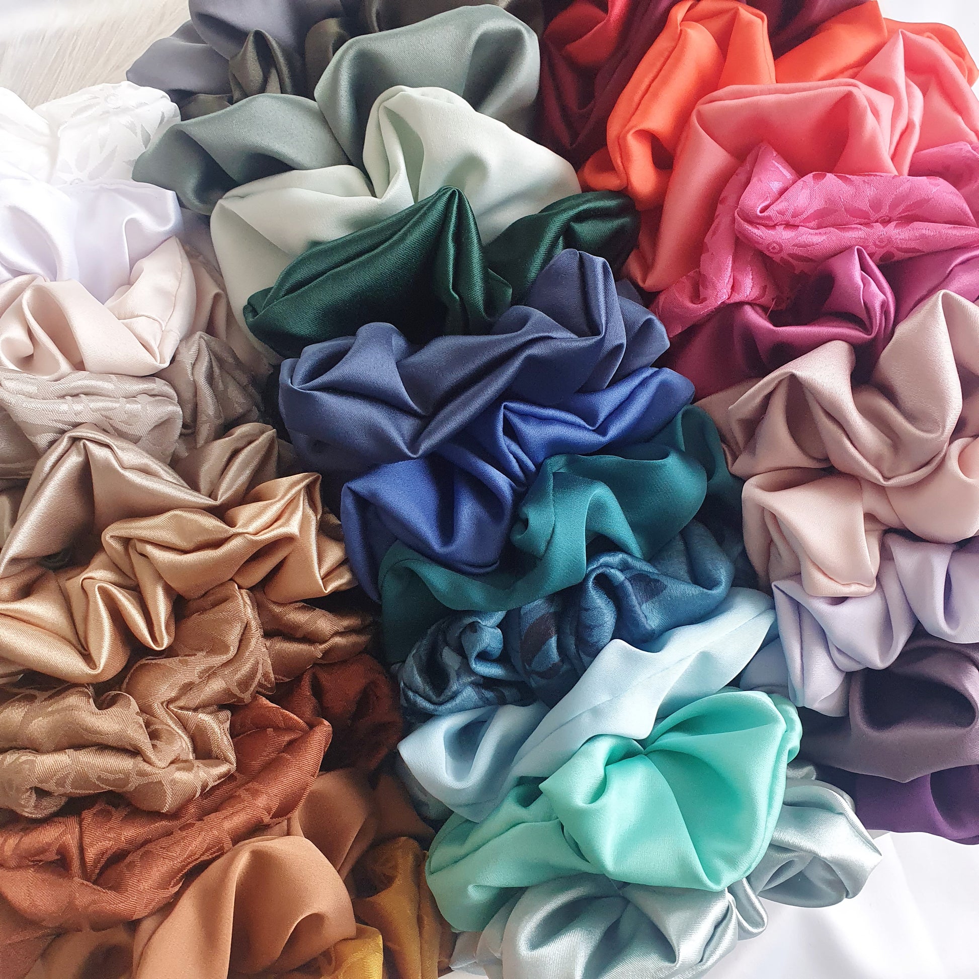 Chouchou Satin Ciel - Mlle ChouChou