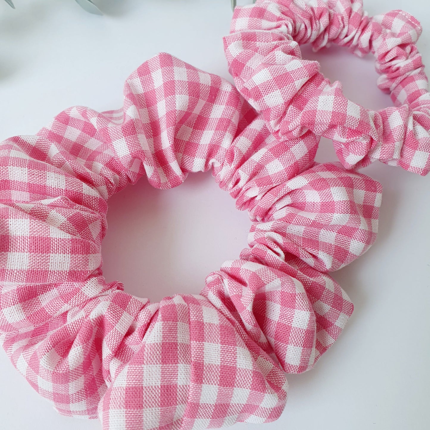 Chouchou vichy citron (Copie) Mlle ChouChou