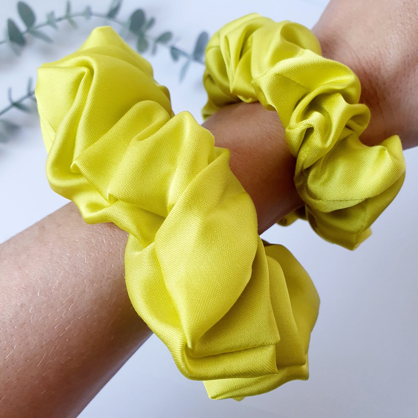 Chouchou Satin Cyclamen (Copie) Mlle ChouChou