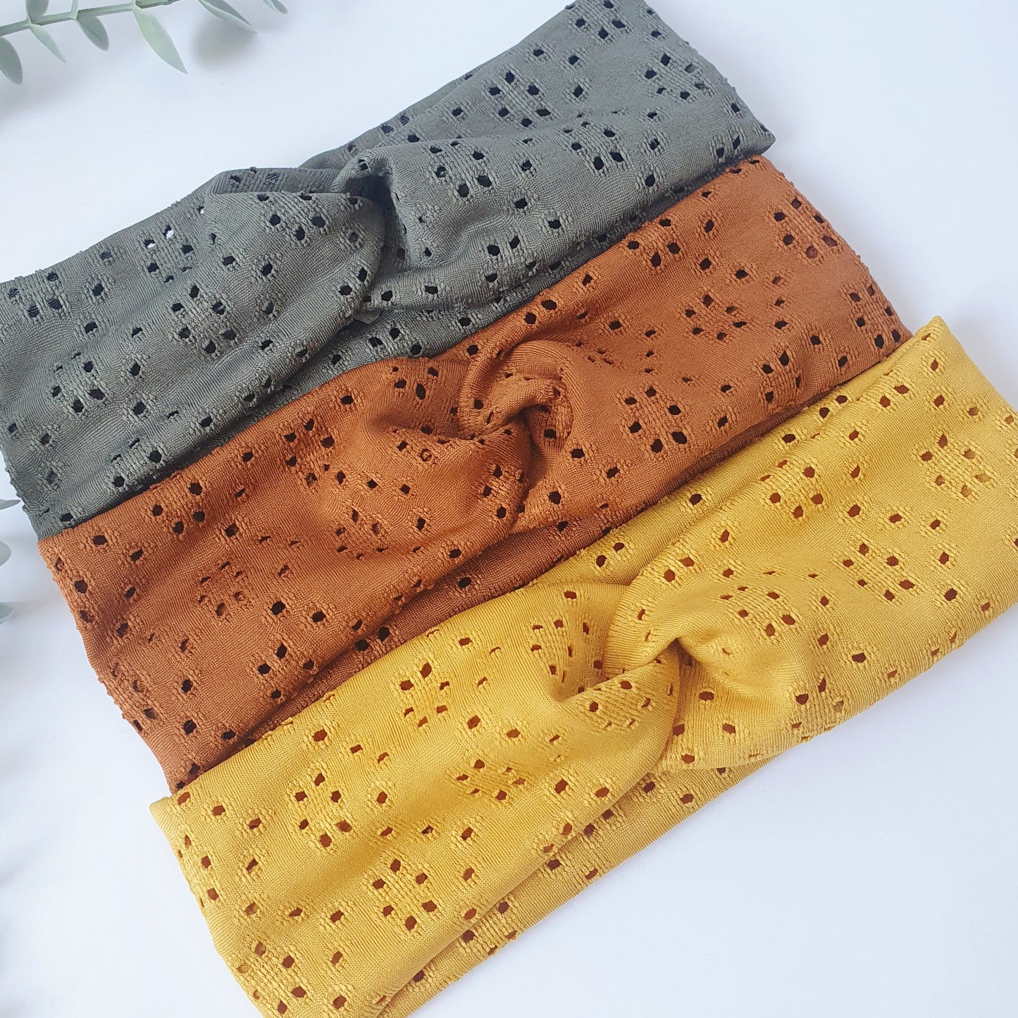 Bandeau cheveux vichy noir (Copie) Mlle ChouChou