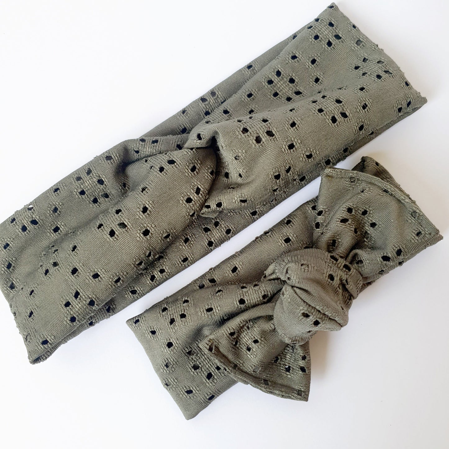 Bandeau cheveux broderie curry (Copie) Mlle ChouChou