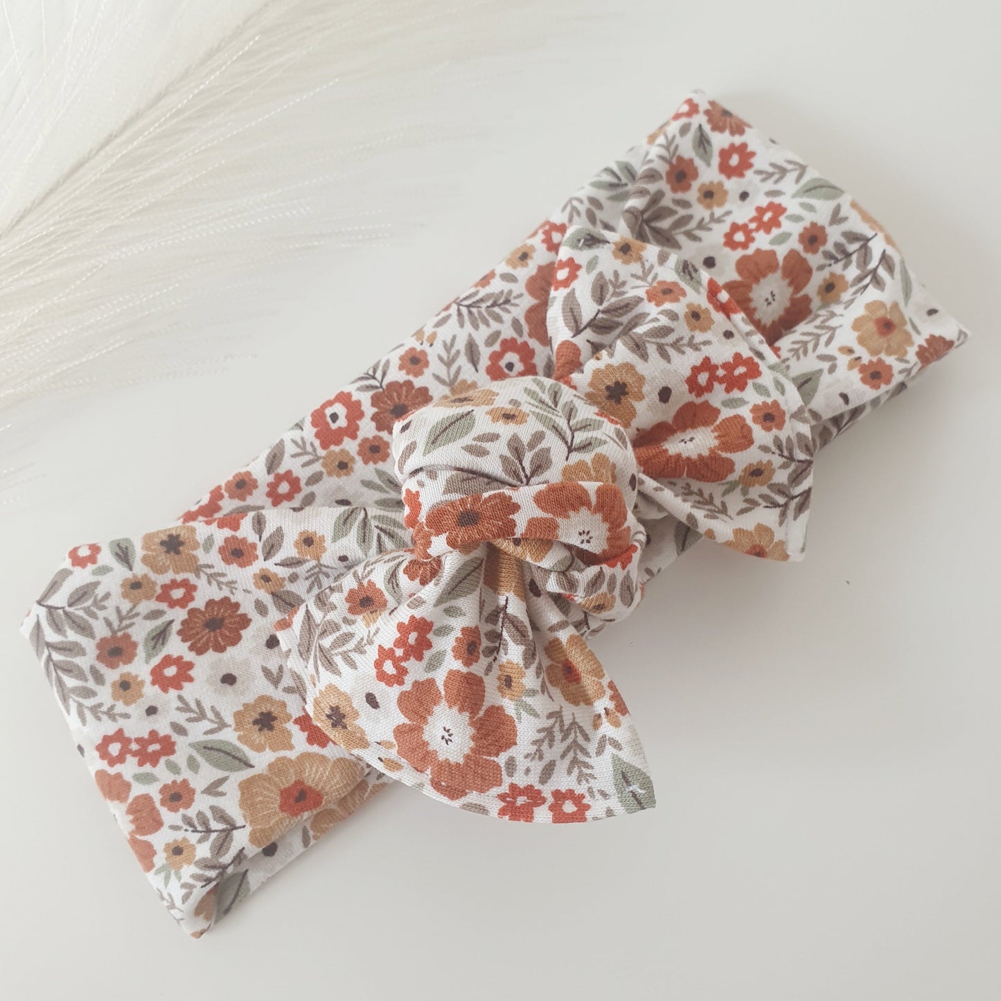 Duo bandeaux Mère Fille fleurs d'automne Mlle ChouChou