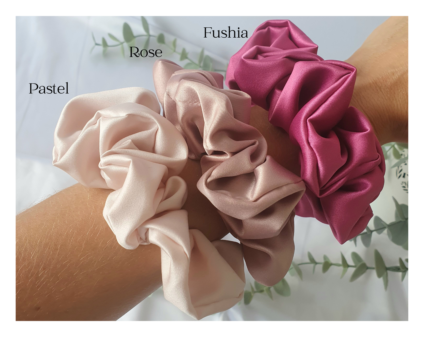 Chouchou Satin Fuchsia - Mlle ChouChou