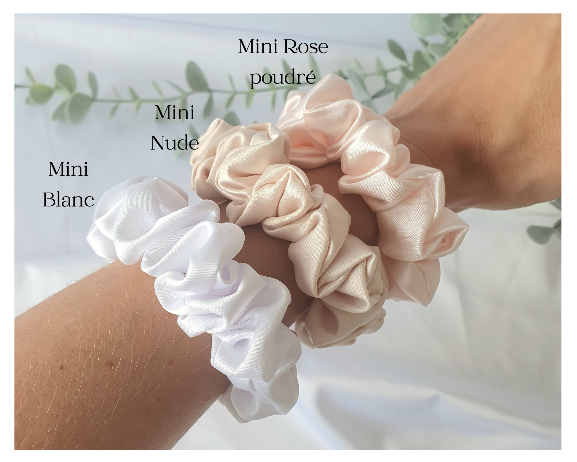 ChouChou satin Blanc - Mlle ChouChou