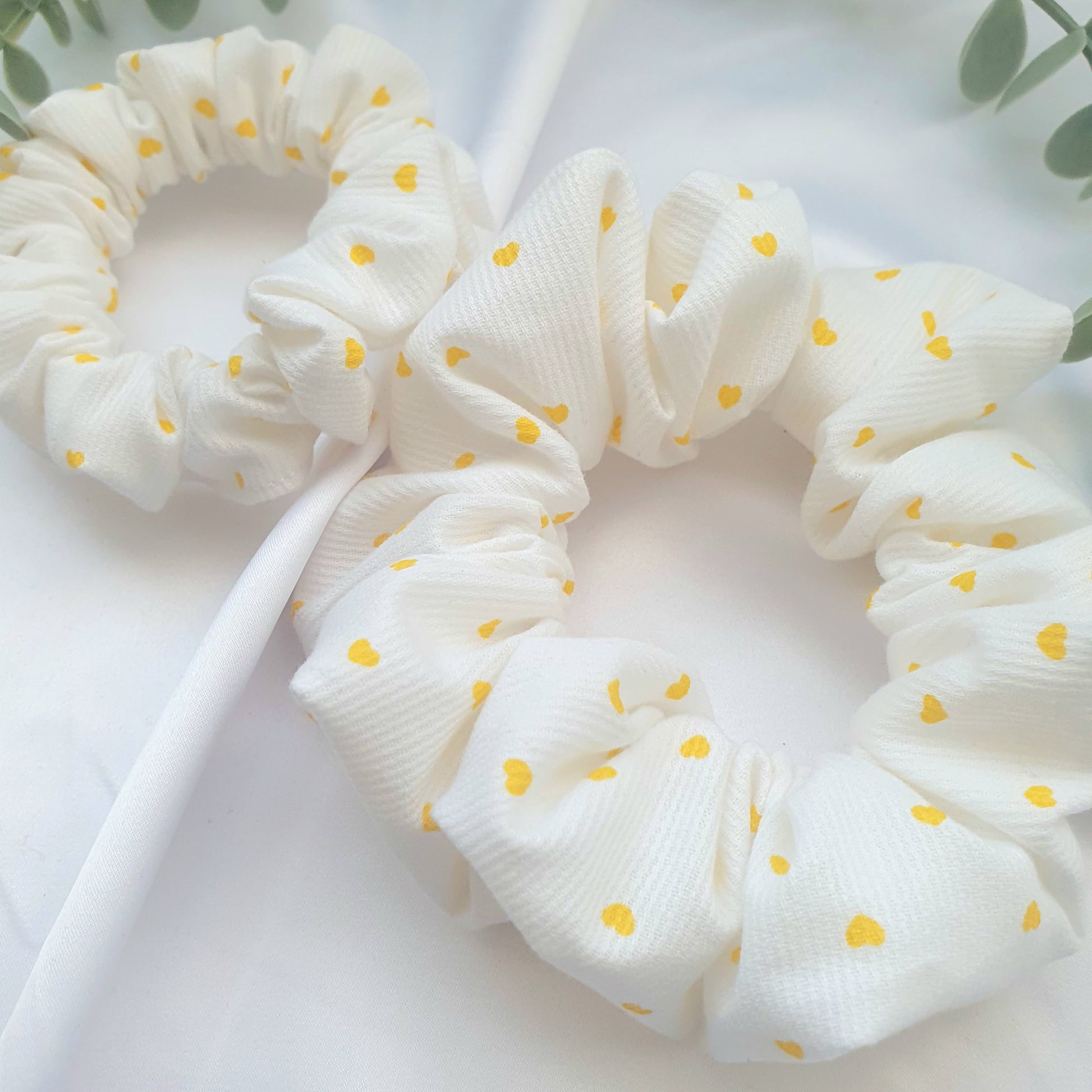 Chouchou cœur jaune - Mlle ChouChou