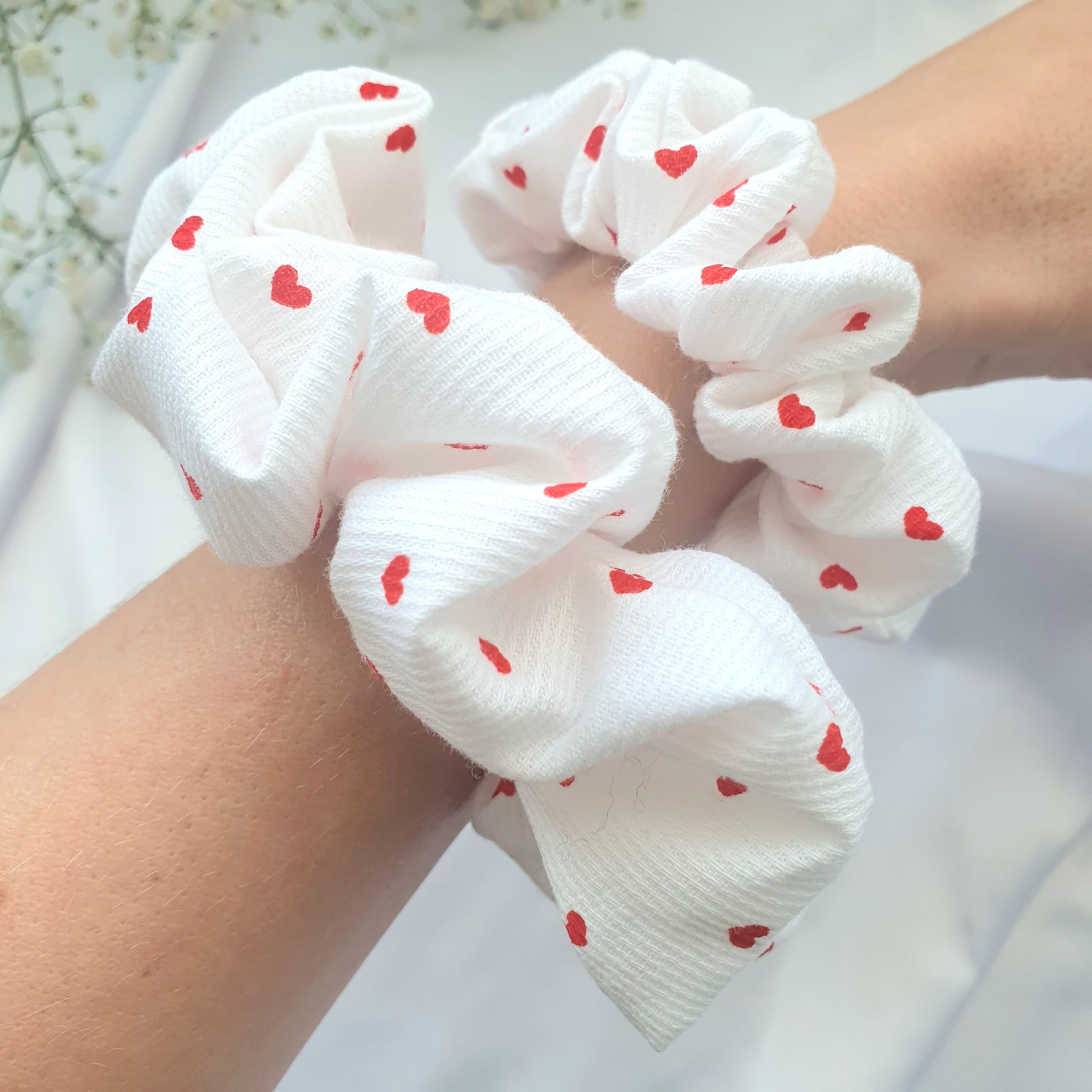 Chouchou cœur rouge - Mlle ChouChou