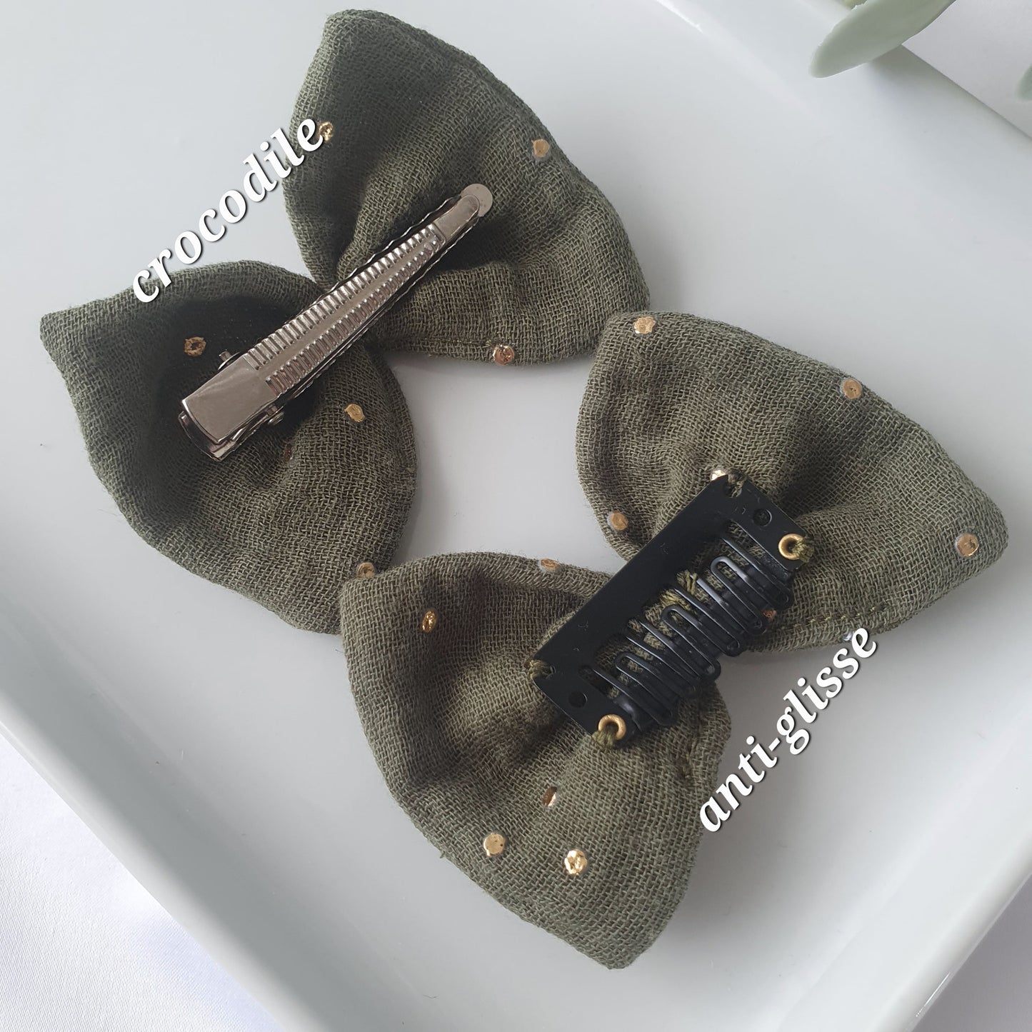 barrettes cheveux enfant Nœuds anti glisse Mlle ChouChou