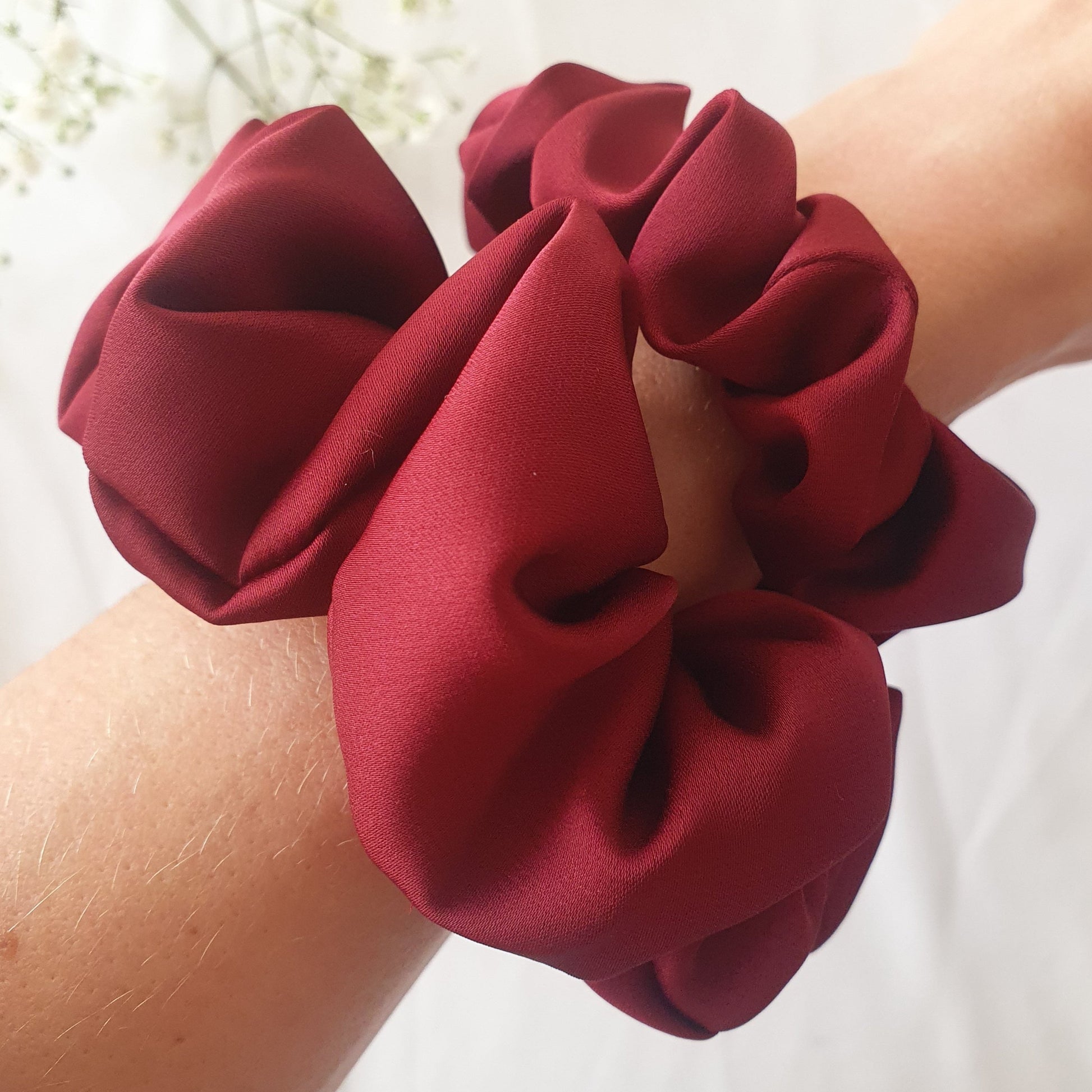 Chouchou Satin Bordeaux - Mlle ChouChou