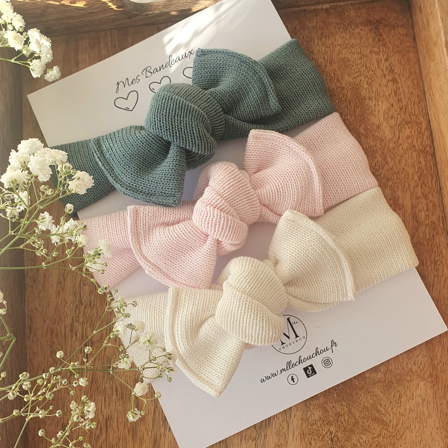 Bandeau maille - Mlle ChouChou