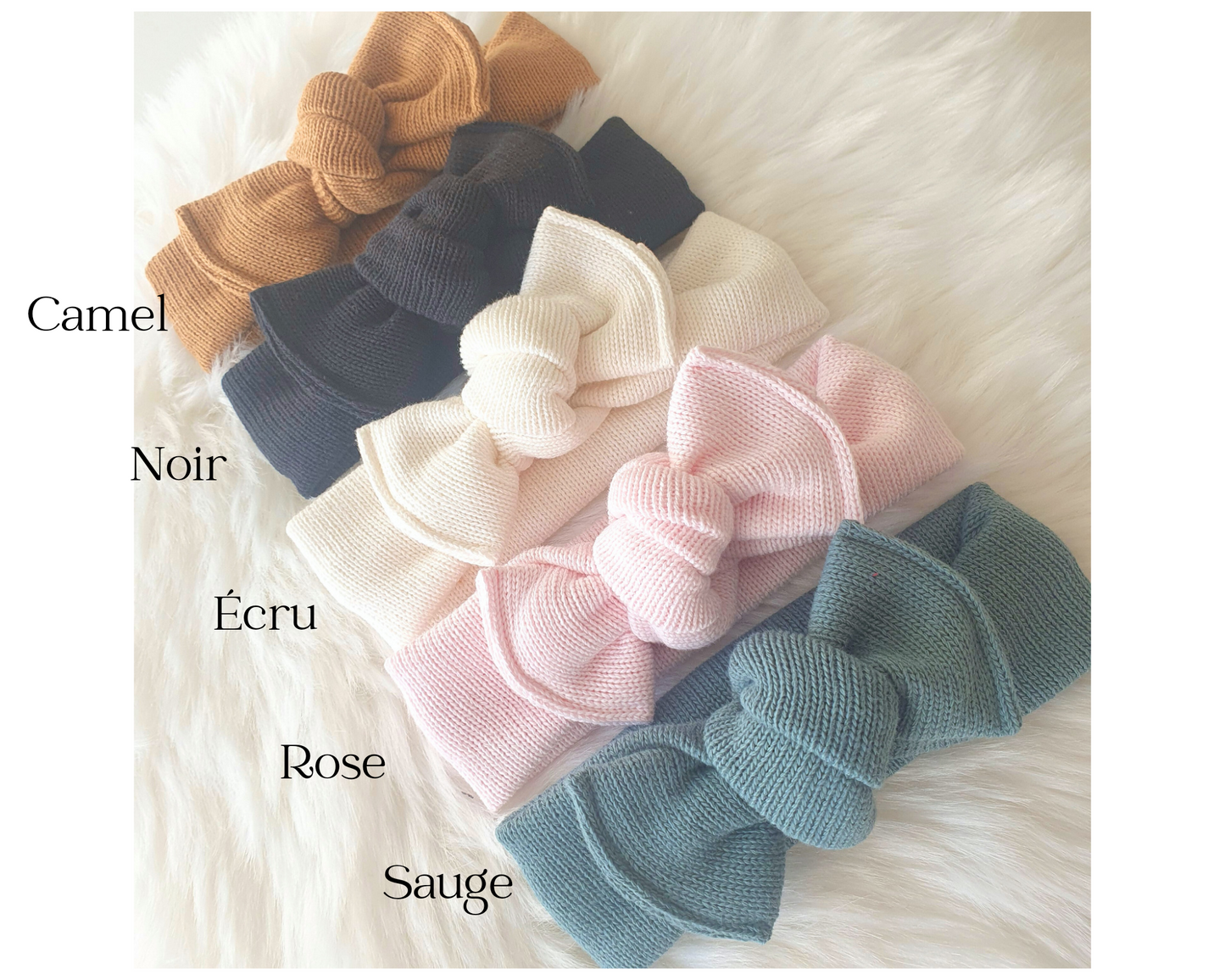 Bandeau maille - Mlle ChouChou