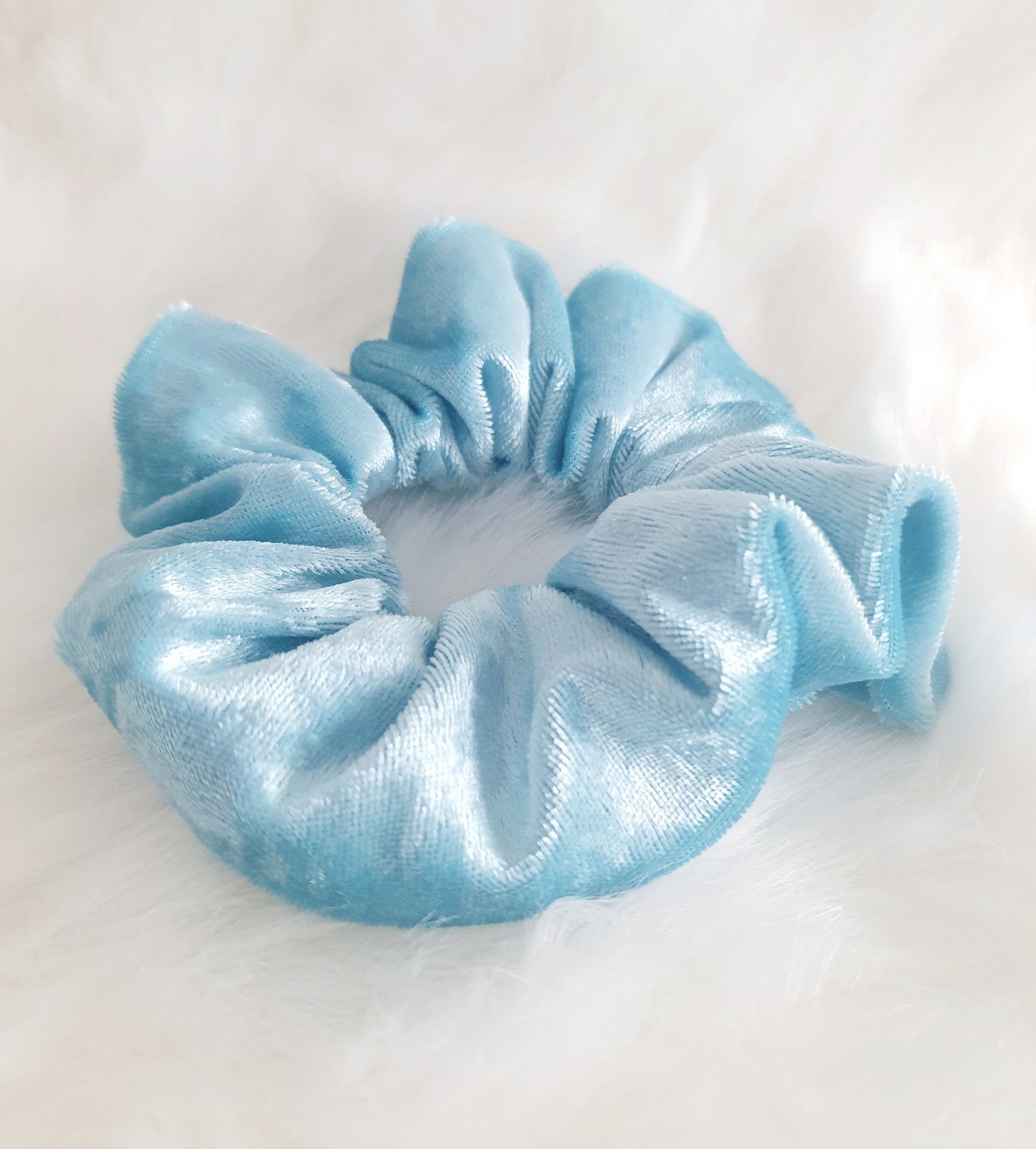 ChouChou velours Bleu Turquoise - Mlle ChouChou