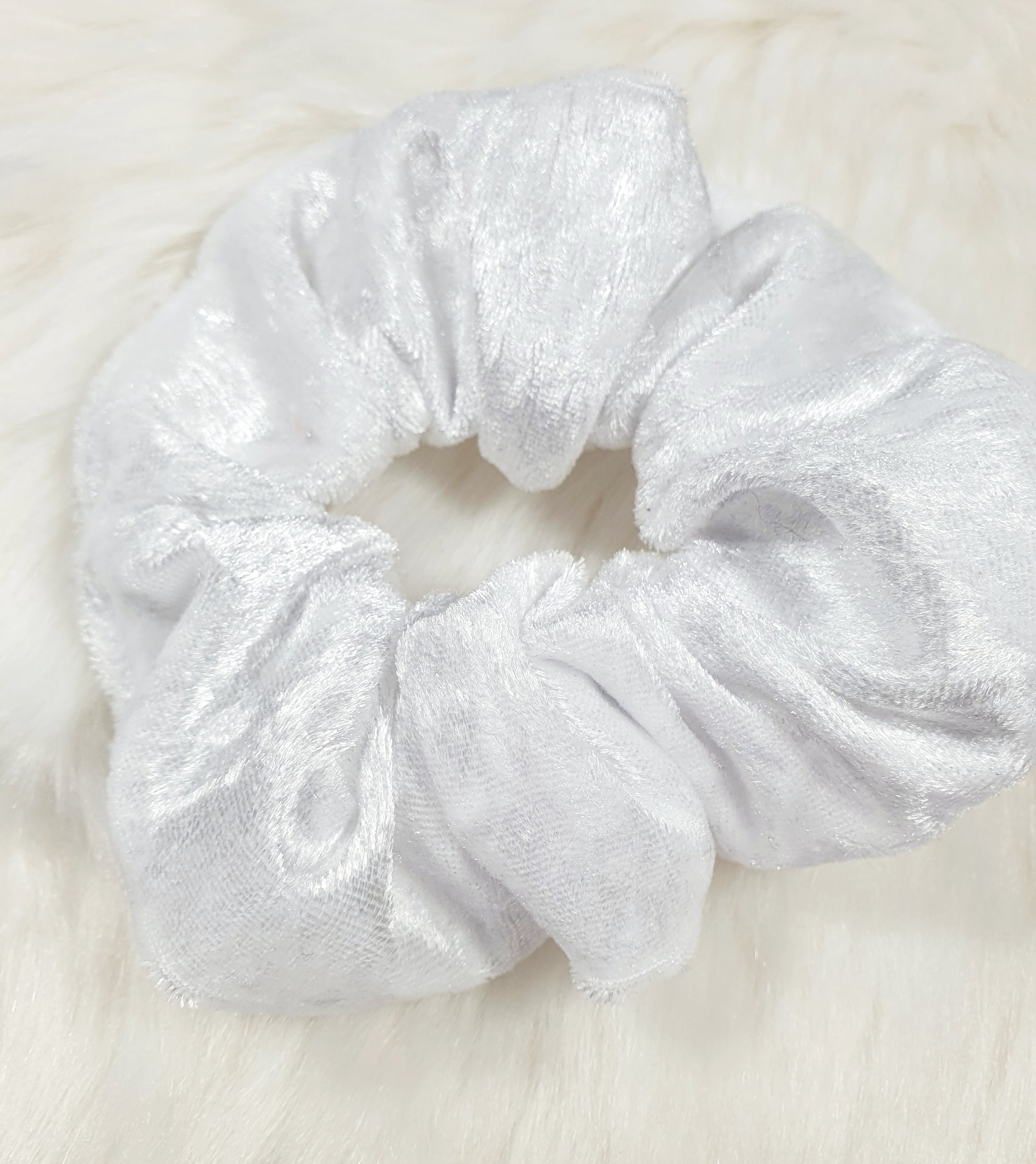 ChouChou velours Blanc - Mlle ChouChou