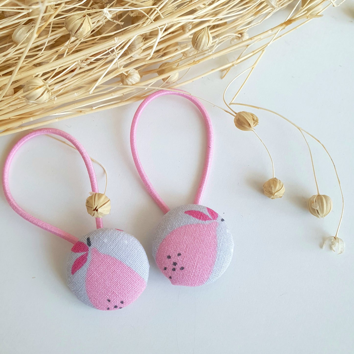 Elastiques Boutons Poire - Mlle ChouChou