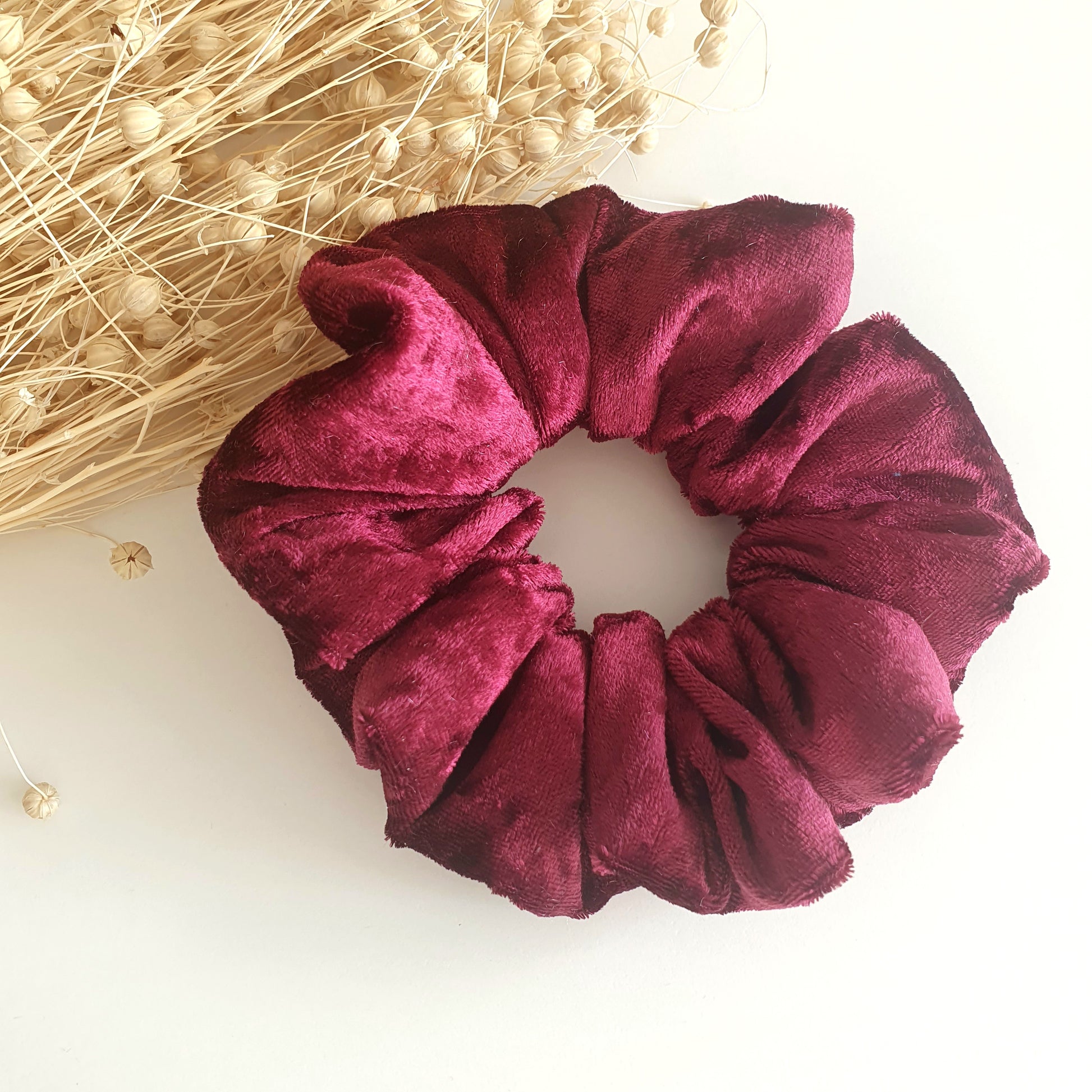 ChouChou velours Bordeaux - Mlle ChouChou