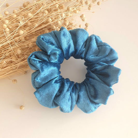 ChouChou velours Bleu Pétrole - Mlle ChouChou