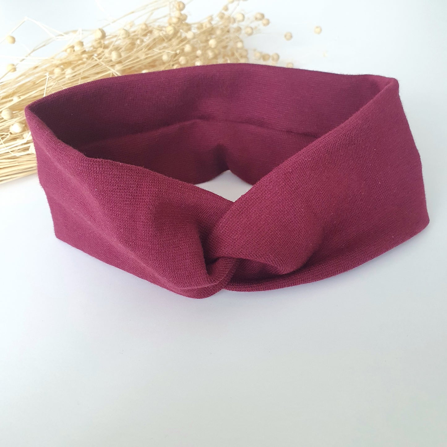 Bandeau Bébé Bordeaux - Mlle ChouChou