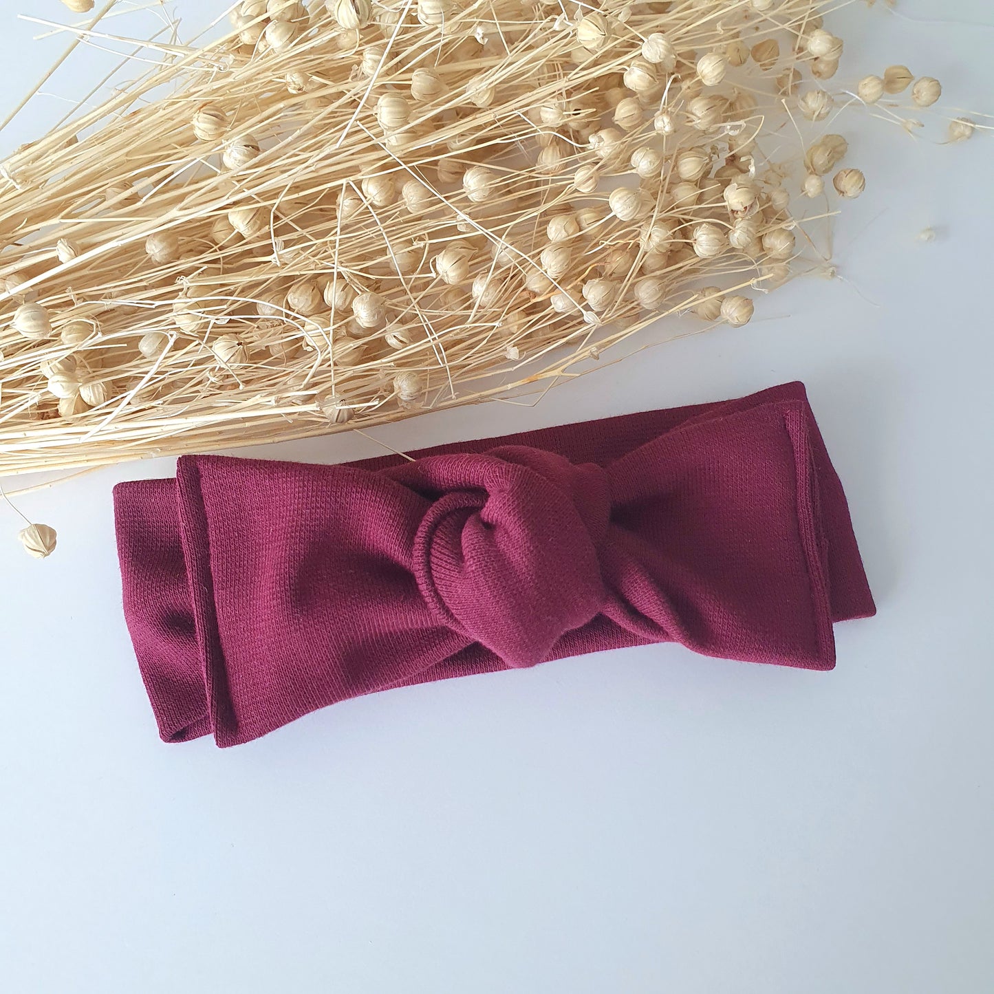 Bandeau Bébé Bordeaux - Mlle ChouChou