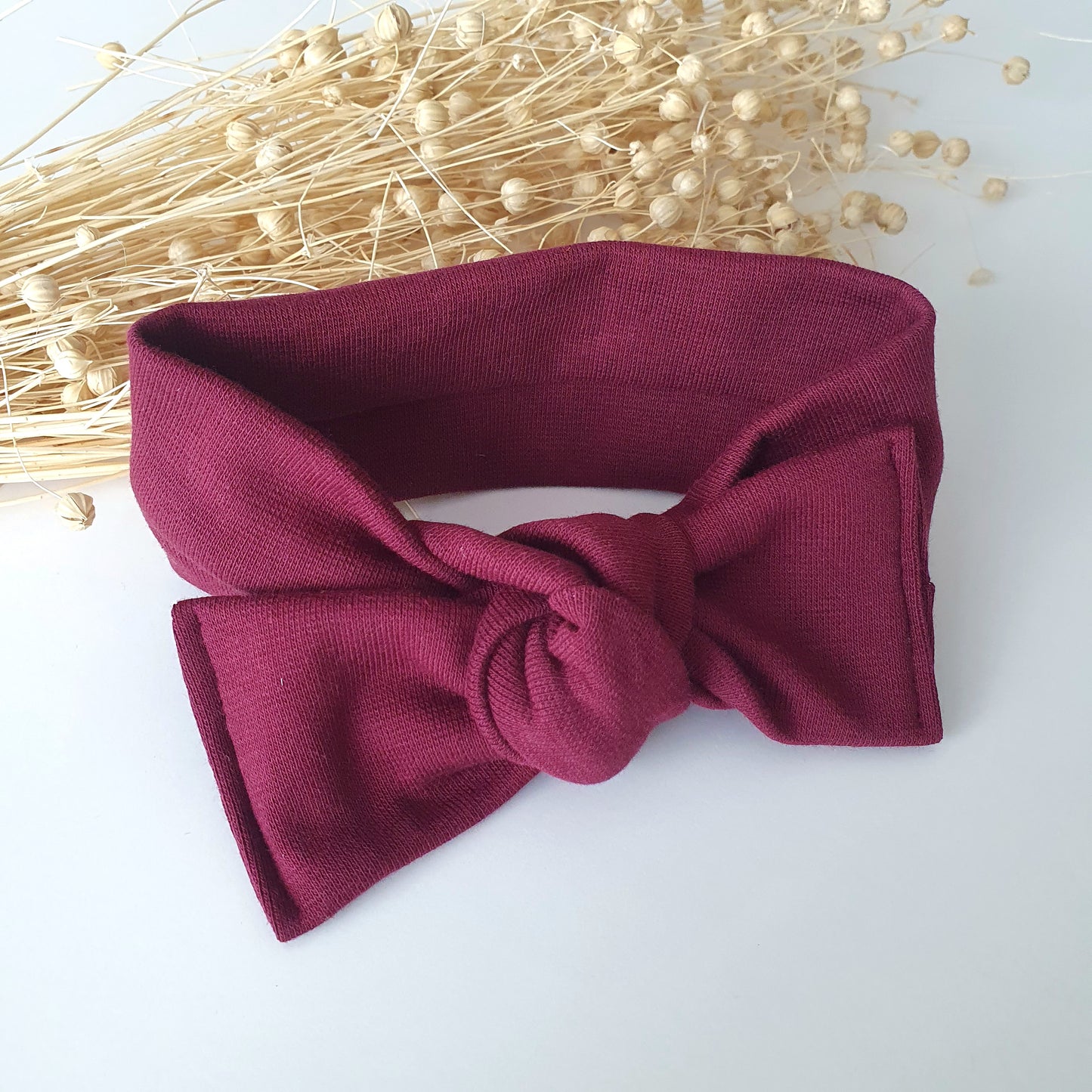 Bandeau Bébé Bordeaux - Mlle ChouChou