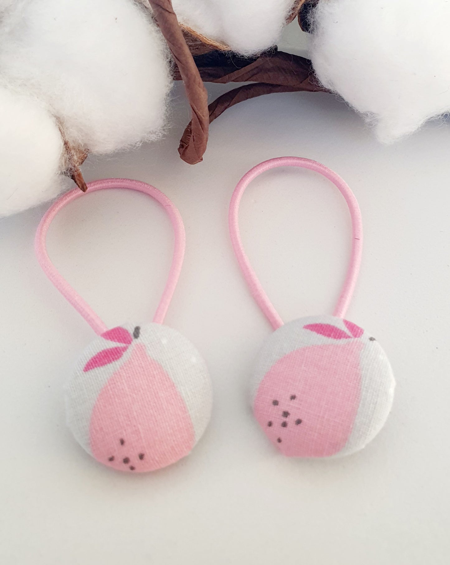 Elastiques Boutons Poire - Mlle ChouChou