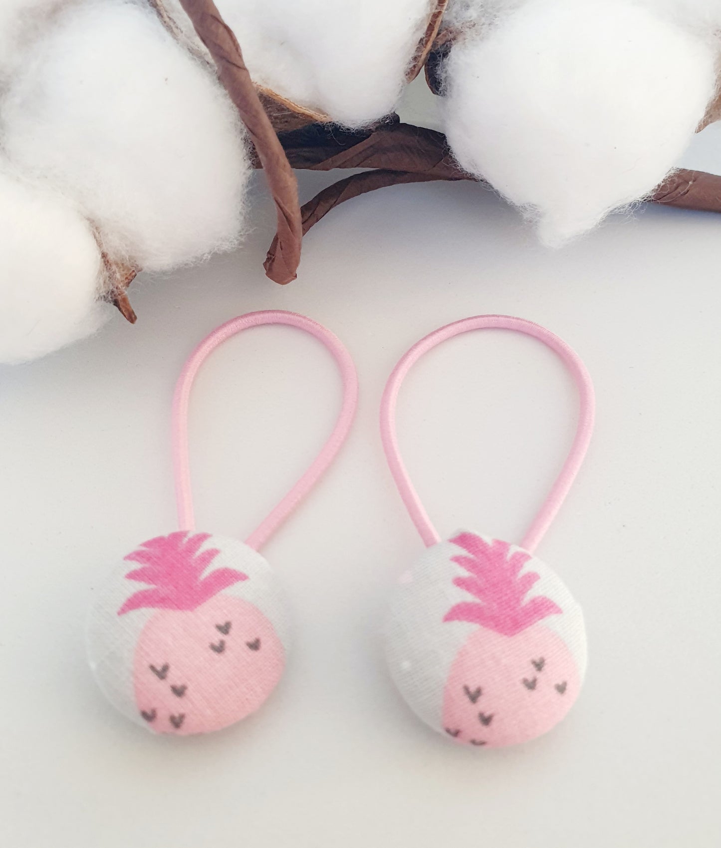 Elastiques Boutons Ananas - Mlle ChouChou