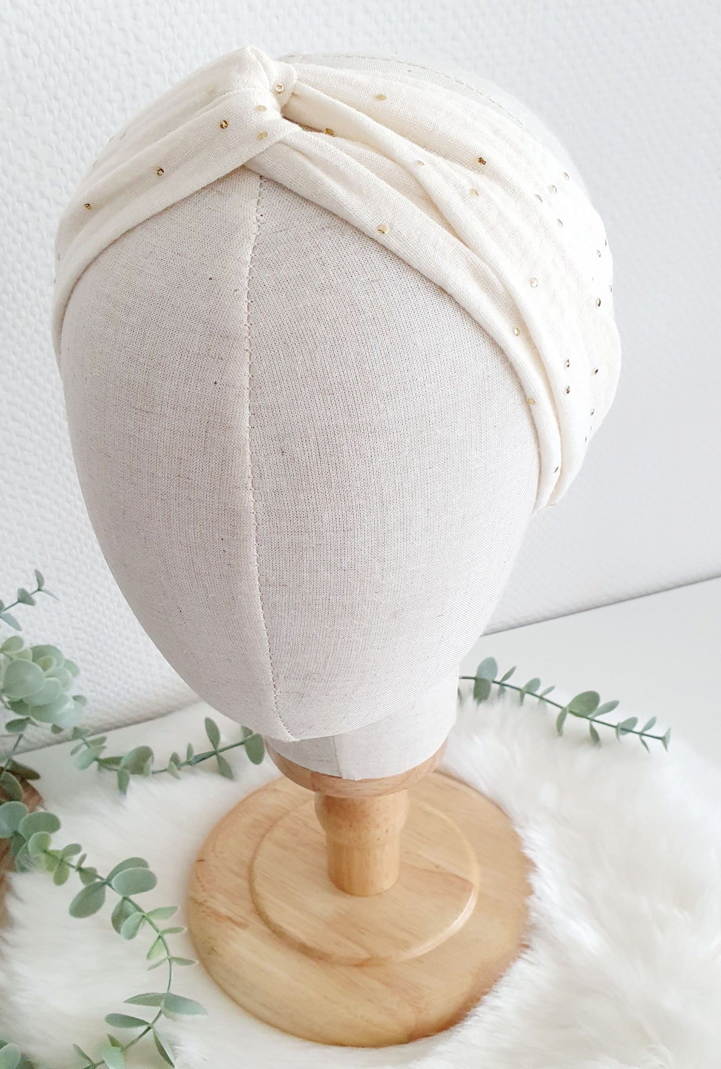 Headband double gaze de coton - Mlle ChouChou