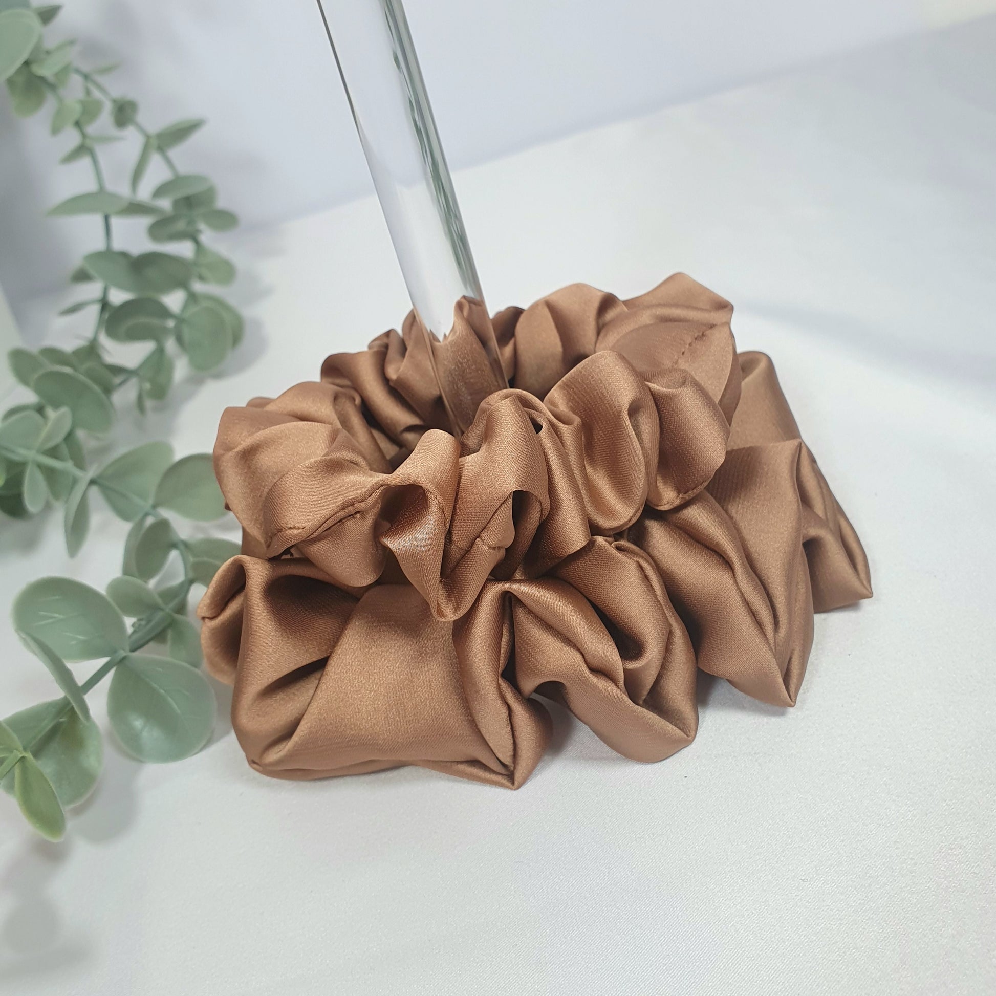 Chouchou Satin Caramel - Mlle ChouChou