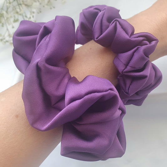 Chouchou Satin Violet