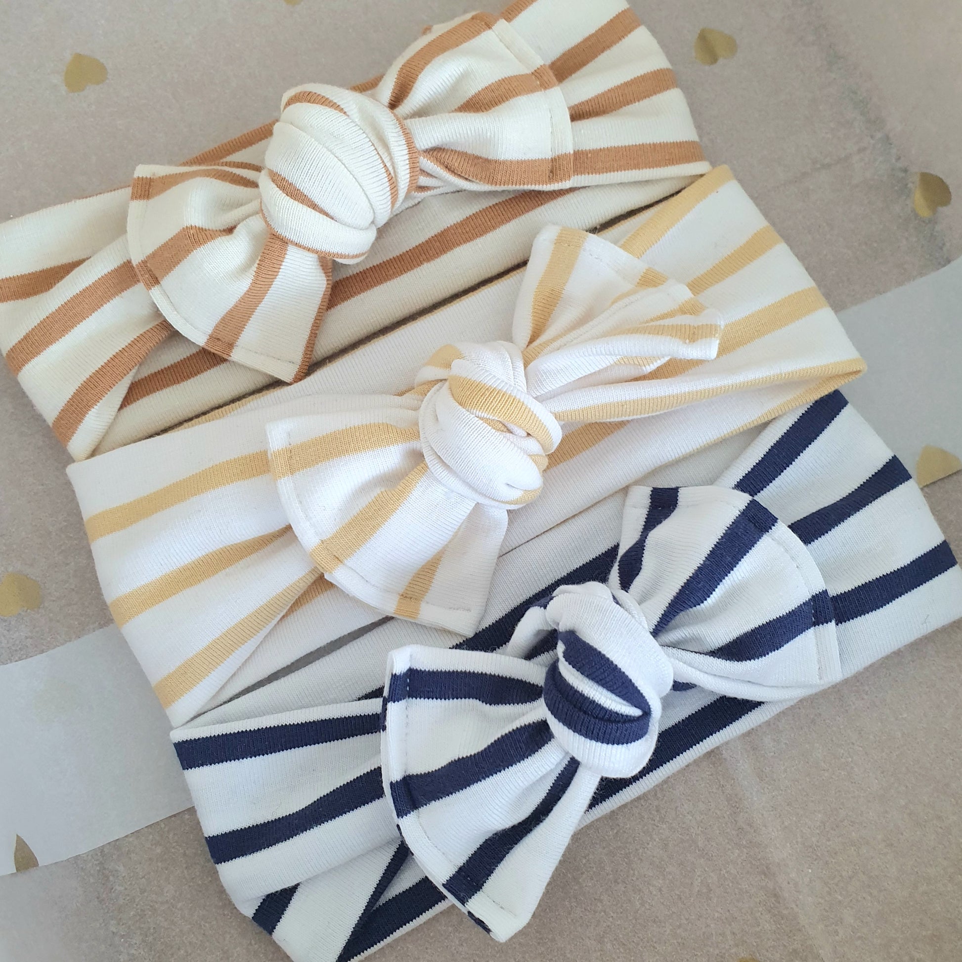 Bandeau Bébé Marinière - Mlle ChouChou